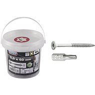 CONNEX UNI-screws TX stainless steel 5,0x60 mm, 80pcs - Self-Tapping Screws