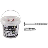 CONNEX UNI-screws TX stainless steel 5,0x80 mm, 45pcs - Self-Tapping Screws