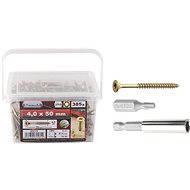 CONNEX UNI-screws TX 4,0x50 mm, 385 pcs - Self-Tapping Screws