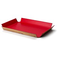 Continental tray anti-slip 41 x 29,5cm, red - Tray