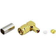 Conrad Components SMA Connector Plug, Curved 50 - Cable Connector