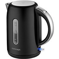 CONCEPT RK3292 Stainless-Steel Rapid Boil Kettle 1.7l, BLACK - Electric Kettle