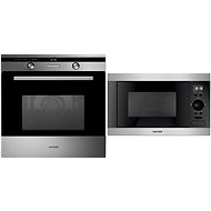 CONCEPT ETV7360ss SINFONIA + CONCEPT MTV3125 - Built-in Oven & Microwave Set