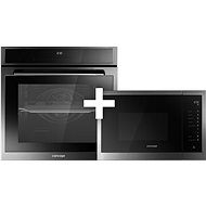 CONCEPT ETV8260ds TITANIA + CONCEPT MTV7525ds - Built-in Oven & Microwave Set