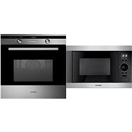 CONCEPT ETV7460ss SINFONIA + CONCEPT MTV3125 - Built-in Oven & Microwave Set