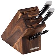 Continenta knife block, acacia, 22x9,5x20cm - Knife Block