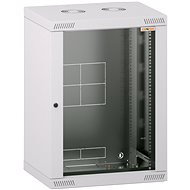 Conteg RQN-15-60/45 - 19" wall-mounted 15U, 572 × 450 mm, grey - Data Cabinet