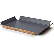 Continenta Non-slip serving tray 45 cm, grey - Tray