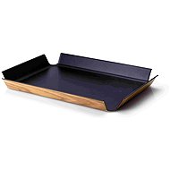 Continenta Non-slip serving tray 45 cm, black - Tray