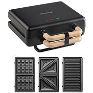 Concept SV3091 3v1 černý - Sandwich Maker