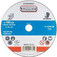 CONNEX Cutting wheel metal 180 mm, thickness 3 mm - Cutting Disc