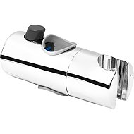CORNAT Shower holder 24,5 mm, with button, chrome - Shower Holder