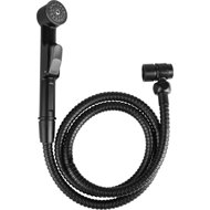 CORNAT Washbasin shower set, hose 1,25 m, black - Accessory Kit