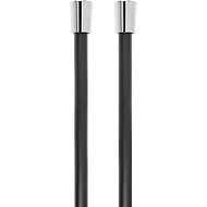 CORNAT Shower hose plastic, 1,75m, black, chrome - Shower Hose