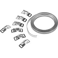 WERKZEYT Universal hose clamp, 8 mm × 3 m, 8 clamps - Hose Clip