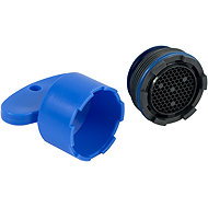 CORNAT Perlator with key, M24 × 1", external, black, 1 pc - Tap Aerator