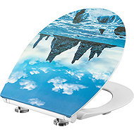 CORNAT Toilet seat Reef, duroplast, gradual closing - Toilet Seat