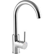 CORNAT Fuerte sink mixer, stainless steel - Tap