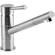 CORNAT Fuerte sink mixer, lever, stainless steel - Tap