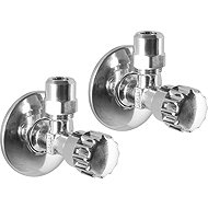 CORNAT Corner valve set 1/2", chrome, 2 pcs - Kit