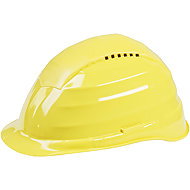 CONNEX Protective helmet yellow DIN 4840, 52-63 cm - Safety Helmet