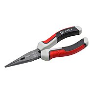 CONNEX Radio and telephone pliers 160 mm, straight, 3K handles - Half-Round Pliers