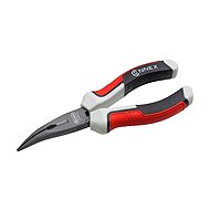 CONNEX Radio and telephone pliers 160 mm, curved, 3K handles - Half-Round Pliers