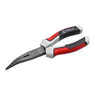 CONNEX Radio and telephone pliers 200 mm, curved, 3K handles - Half-Round Pliers