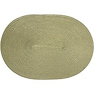 Continenta Placemat oval 45 × 31 cm green - Placemat