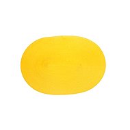 Continenta Oval Placemat 45 × 31 cm yellow - Placemat