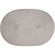 Continenta Oval placemat 45 × 31 cm grey - Placemat