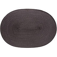 Continenta Oval tablecloth 45 × 31 cm anthracite - Placemat