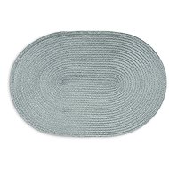 Continenta Oval Placemat 45 × 31 cm grey blue - Placemat