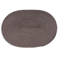 Continenta Oval Placemat 45 × 31 cm brown - Placemat