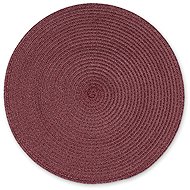 Continenta Placemats round burgundy - Placemat