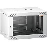 Conteg RQN-06-60/45 - 19" wall-mounted 6U rack, 572 × 450 mm, grey - Data Cabinet
