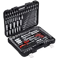 CONNEX Set of nuts and wrenches in case, 3 ratchets, 216 pieces - Socket Wrench Set