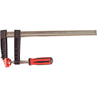 CONNEX Svěrka truhlářská 400 × 120 - 2K rukojeť, pozink - Woodworking Clamp