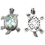 Coolkousky Pin with pearl turtle - Brooch