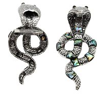 Coolkousky Pin with cobra pearl - Brooch