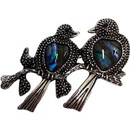 Coolkousky Pin with dove pearl - Brooch