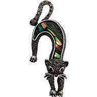 Coolkousky Pin with pearl cat II - Brooch