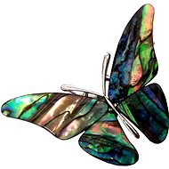 Coolkousky Pin with pearl butterfly small - Brooch