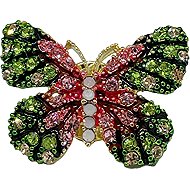 Coolkousky Butterfly brooch coloured - Brooch