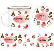 Coolkousky Set tin cup with coaster grandma - Mug