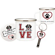 Coolkousky Set tin cup, coaster, pendant Bernardine - Mug