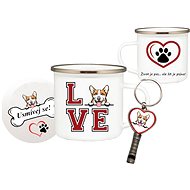 Coolkousky Set tin can, coaster, pendant Pembroke - Mug
