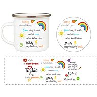 Coolkousky Motivational Tin Set with Coaster - Version 1 - Mug
