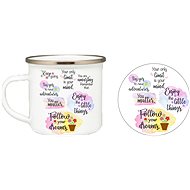 Coolkousky Set motivational tin with coaster AJ - Mug