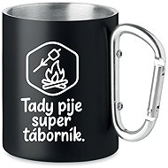 Coolkousky Tin mug with carabiner - camper - Mug